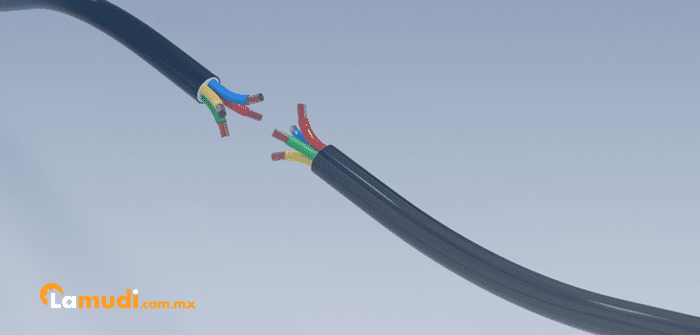 cable dañado