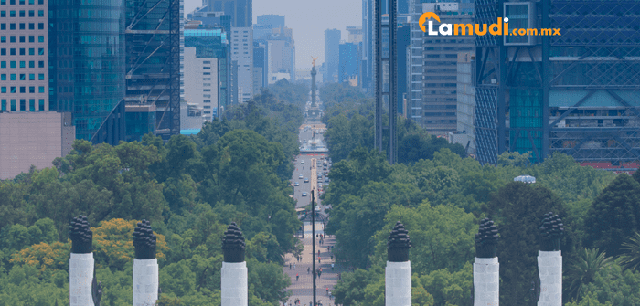 Oficina en el Paseo de la Reforma