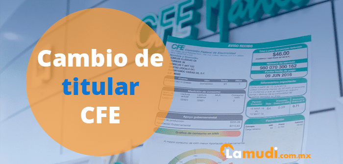 cambio de nombre CFE