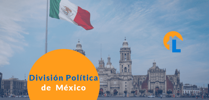 mapa de México con división política