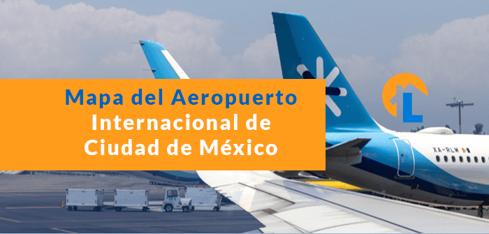 mapa del aeropuerto de mexico