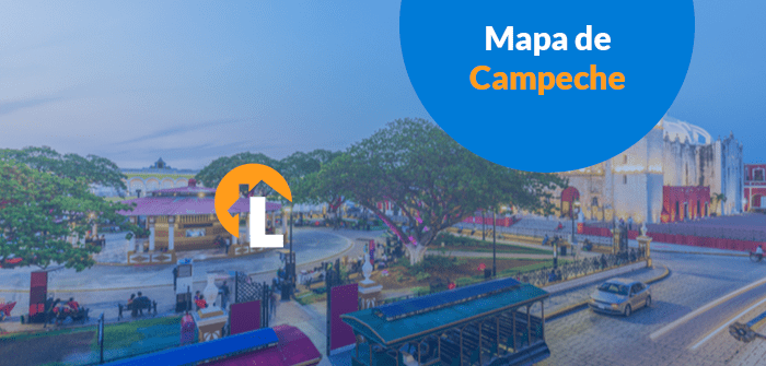 mapa de campeche