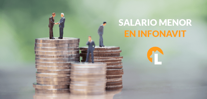 salario menor al registrado a la inscripcion infonavit