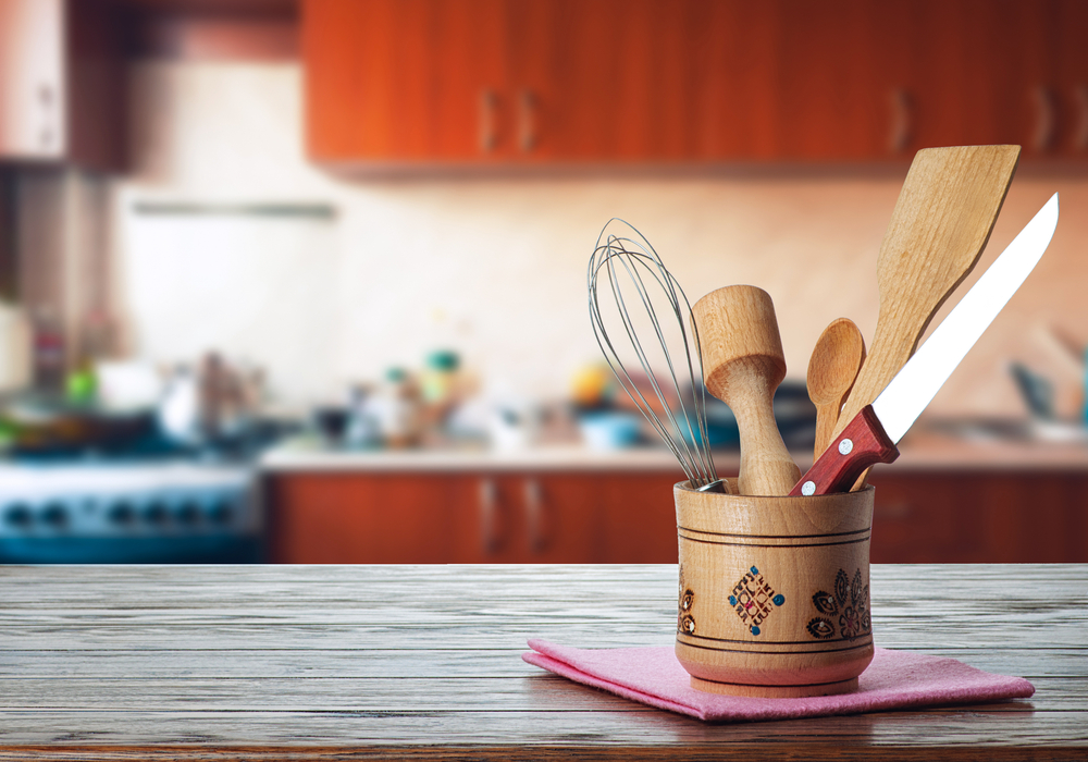 cocina en orden
