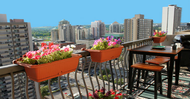 balcones con flores