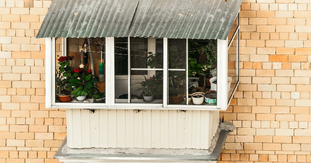 balcones de cristal
