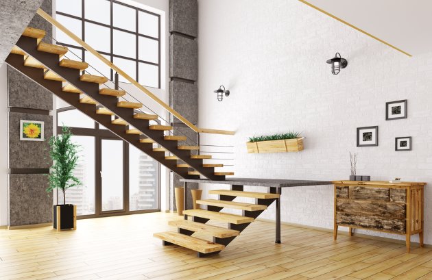 Tipos de escaleras para el hogar - Revista Lamudi