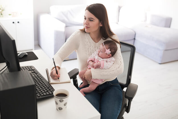 trabajo a distancia hijos