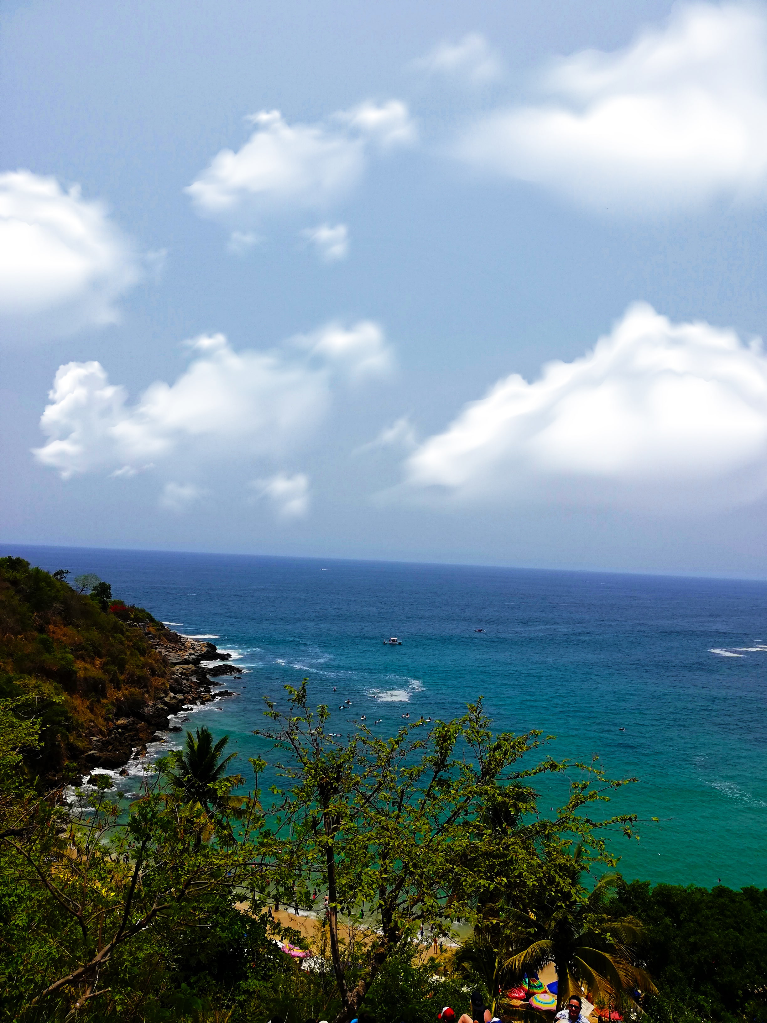 Vista bahía Huatulco