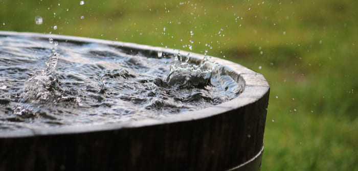 Aprovechamiento del agua de lluvia 