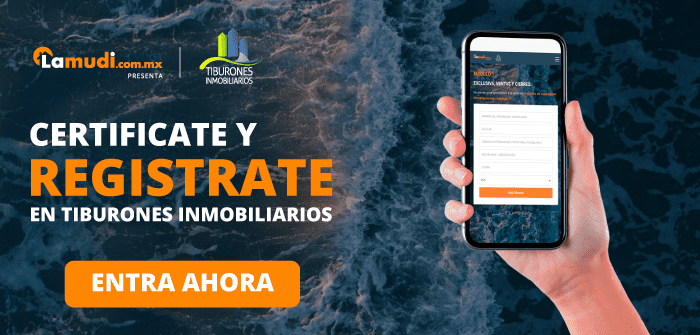 regístrate a tiburones inmobiliarios