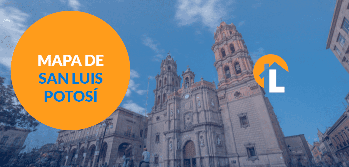 Mapa de San Luis Potosí con nombres y división territorial | Lamudi